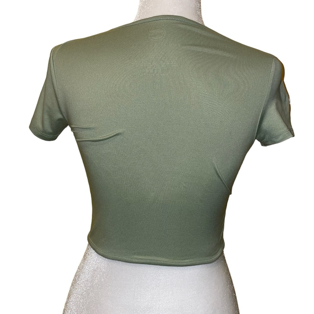 Social Culture‎ Flower Crop Top Small - Picture 5 of 6